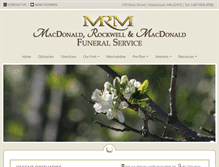 Tablet Screenshot of macdonaldrockwell.com